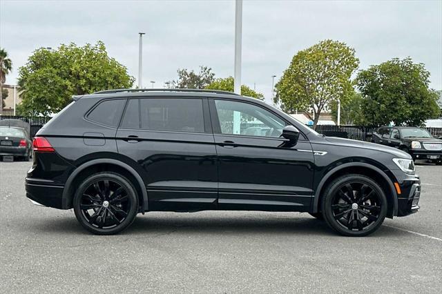 2021 volkswagen tiguan 2.0t se r-line black