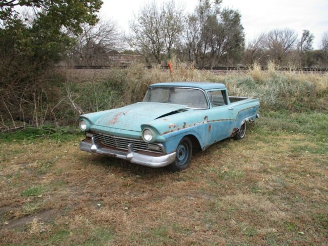 1957 ford ranchero 3 speed transmission 6 cyl motor that we had running