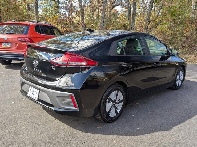 2018 hyundai ioniq hybrid blue