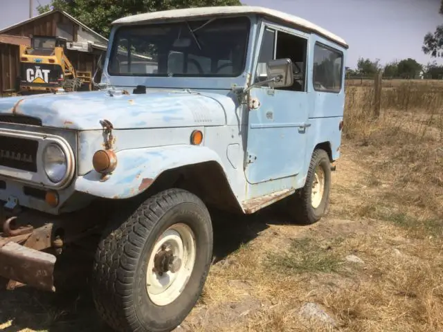 1968 toyota fj40 4x4 with 3 speed overdrive