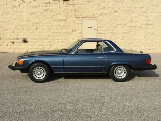 1983 mercedes 380sl with both tops no reserve