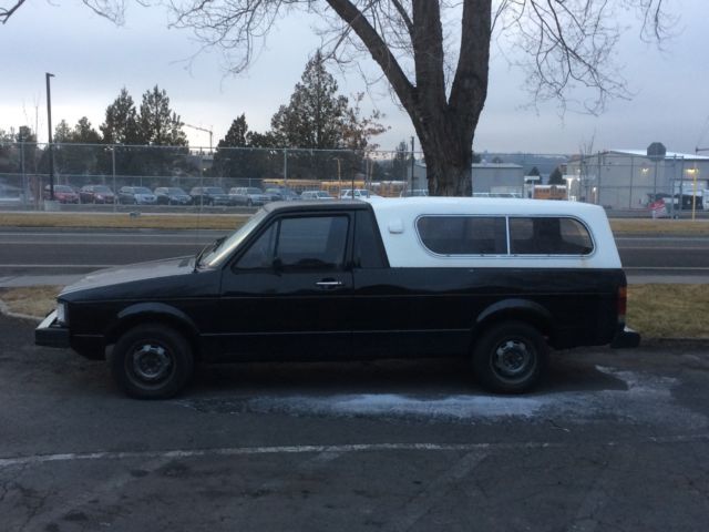 2 1981 volkswagen diesel caddy pickups, one runs great, and one for parts