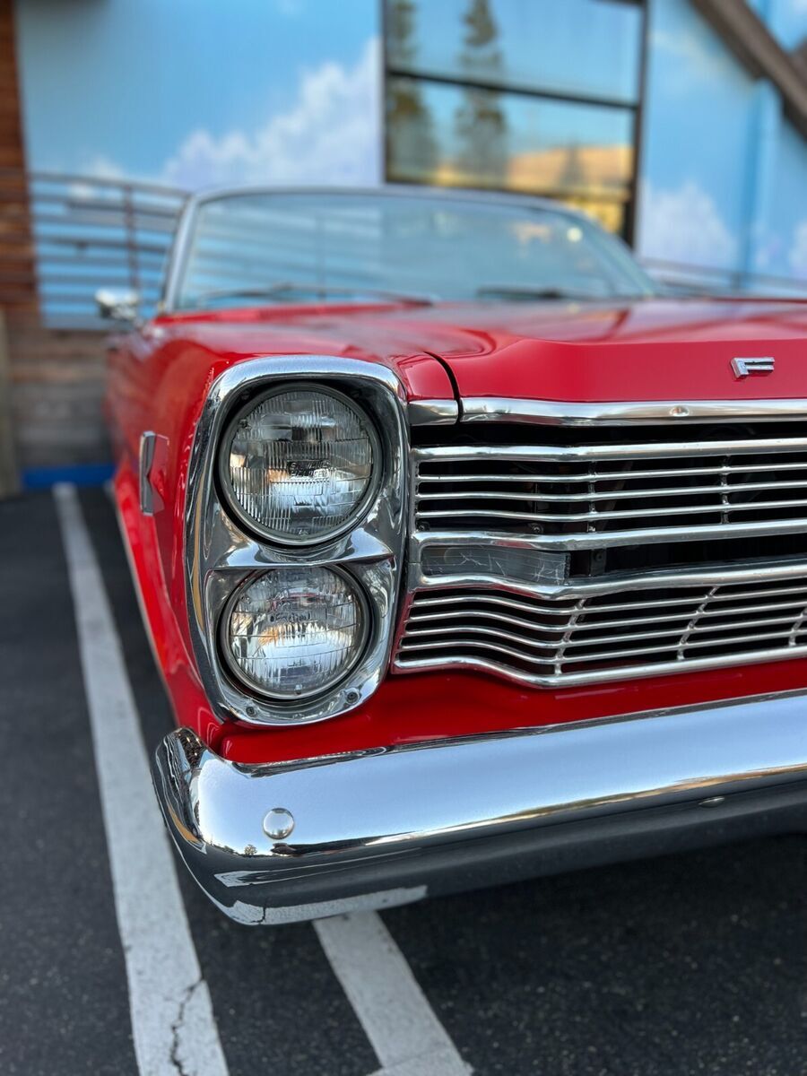 1966 ford galaxie 500 xl, convertible, 2-door, 390hp, hurst manual 4-speed stick