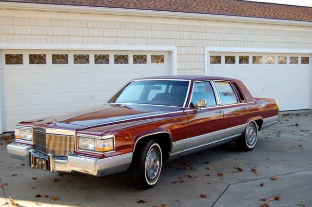 1990 cadillac brougham d' elegance only 2,561 miles