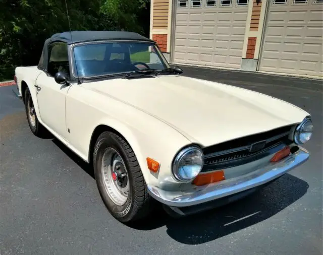 1973 triumph tr6 , rebuilt head & many new parts