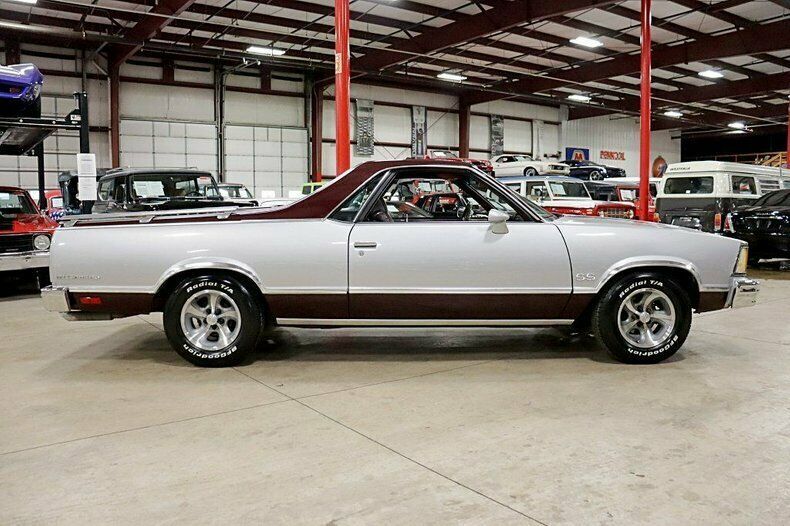 1980 chevrolet el camino ss 42559 miles gray/burgundy pickup truck 350ci v8 auto