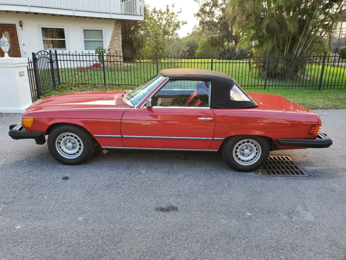 1982 mercedes 380 sl convertible