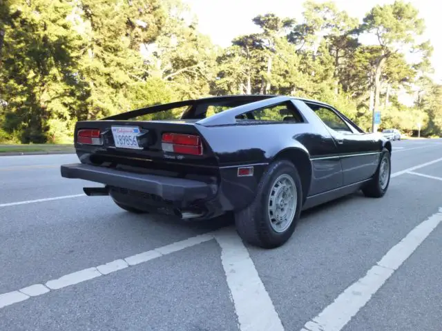 1981 maserati merak ss original paint brown leather 15,577 miles numbers match