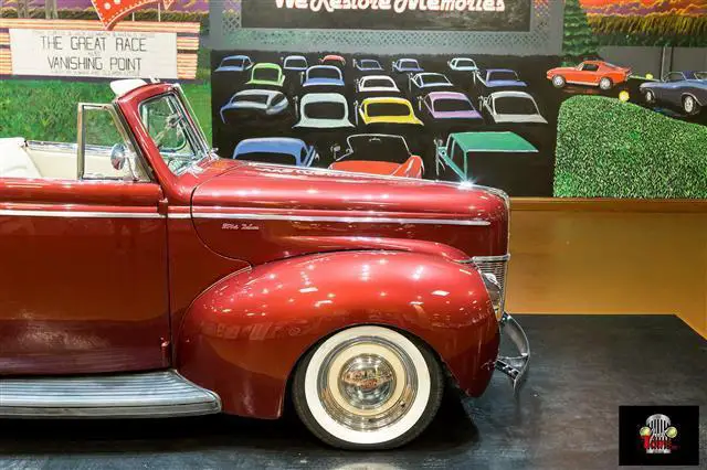 ford deluxe mercedes bordeaux red with 9,808 miles, for sale!