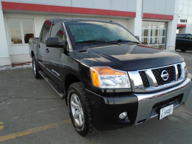 2013 nissan titan sv 4x4 sv 4dr crew cab swb pickup for sale in hammond, maine