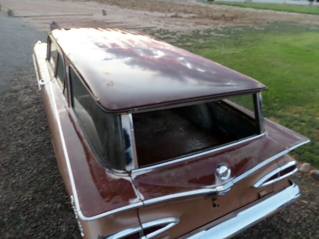 1959 chevrolet brookwood 2 door station wagon patina barnfind dry western car