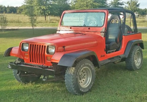 1993 jeep wrangler yj in kansas by owner