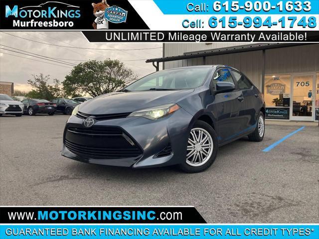 2018 toyota corolla le