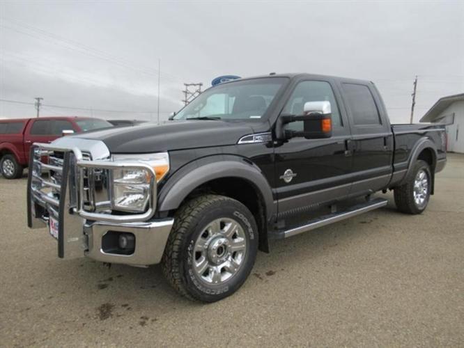 2013 ford f-250 super duty lariat 4x4 lariat 4dr crew cab 6.8 ft. sb pickup for sale in highmore, south dakota