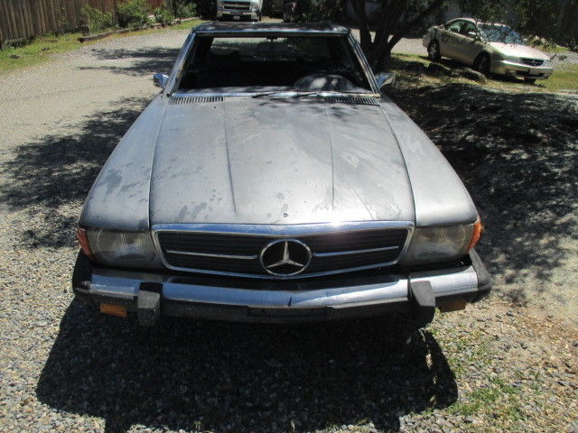 1974 or 1975 mercedes 107 sl 450 for parts/ restoration no title back fee due