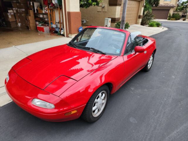 1990 mazda mx-5 red miata vintage clean car l@@k!