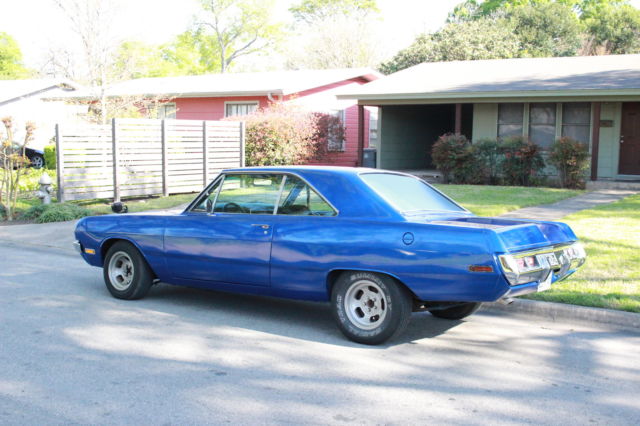 1971 dodge dart swinger hardtop 2-door 318 v8