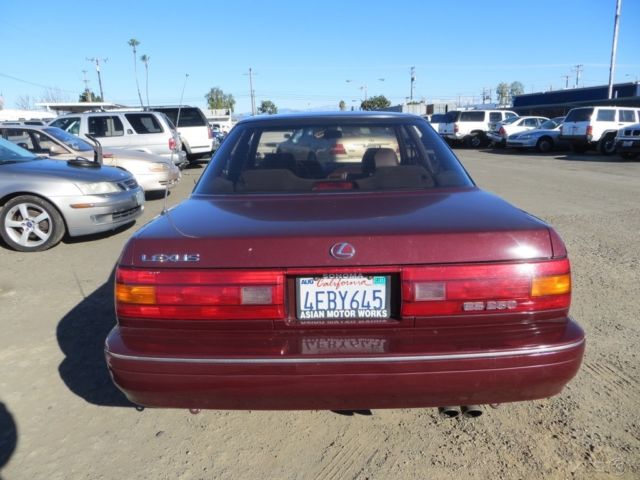 c 1990 lexus es250 used 2.5l v6 24v no reserve