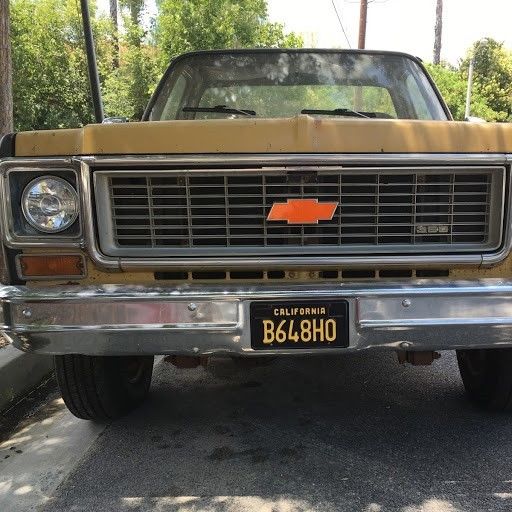 rare 1973 chevy k10 short bed pickup truck 4x4 w/350 4bbl v8, hei distributor