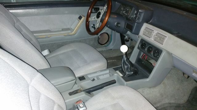 1987 ford mustang notchback