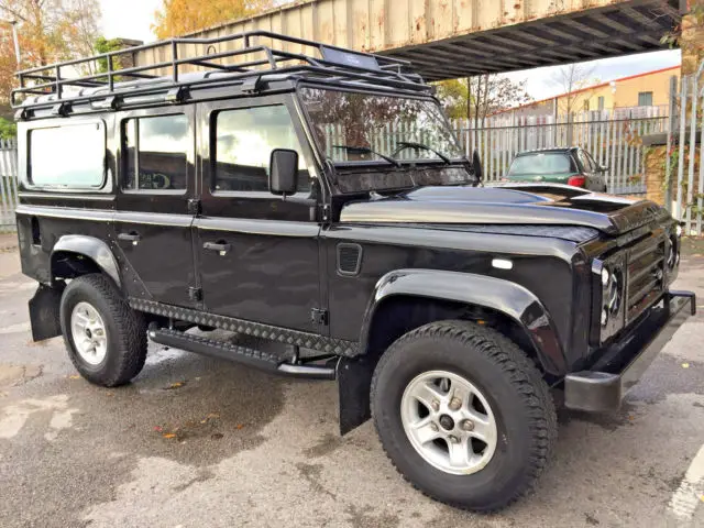 1992 landrover defender 110 200tdi chassis strip rebuild santorini black & video