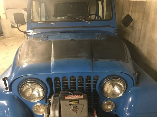 1978 jeep cj-7 levi's edition 33000 miles blue jeep v8 automatic