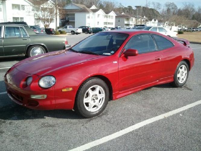 obo *~*~1996 red toyota celica st 25th anniversary edition w/ remote start in greenville, nc