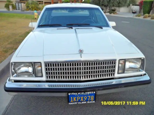 time capsule 24000 mile southern california 1984 skylark limited coupe x body