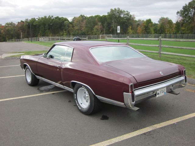 1970 chevrolet monte carlo 2 dr 4 speed 350 4 bolt