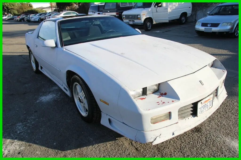 1992 chevrolet camaro rs hatchback automatic 8 cylinder no reserve