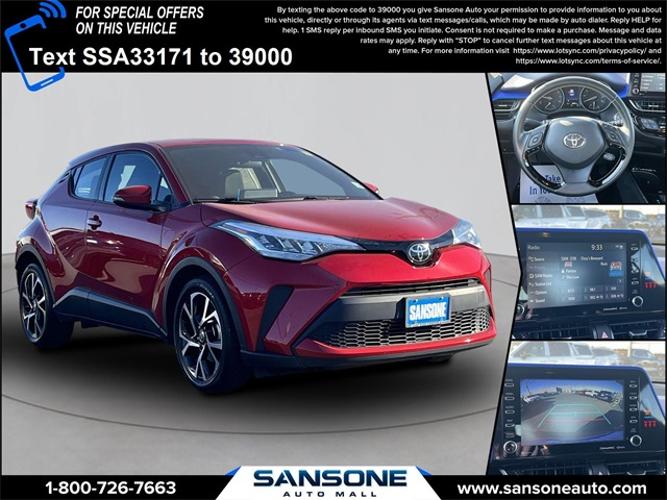 used 2022 toyota c-hr xle