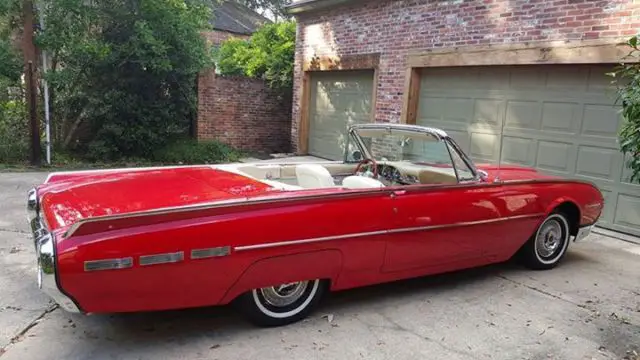 1961 thunderbird convertible roadster