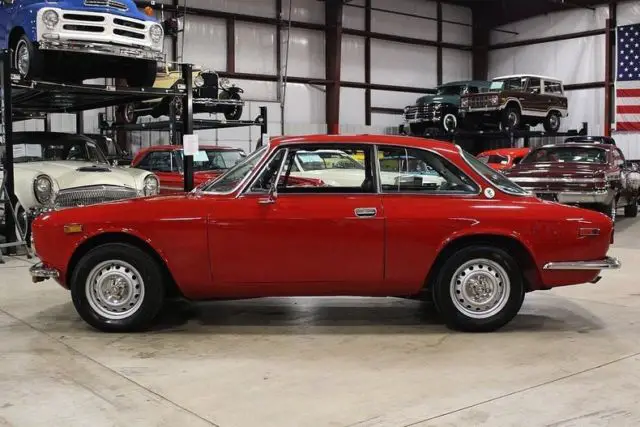 1974 alfa romeo gtv 81597 miles rosso corsa coupe 2.0l l4 5 speed manual