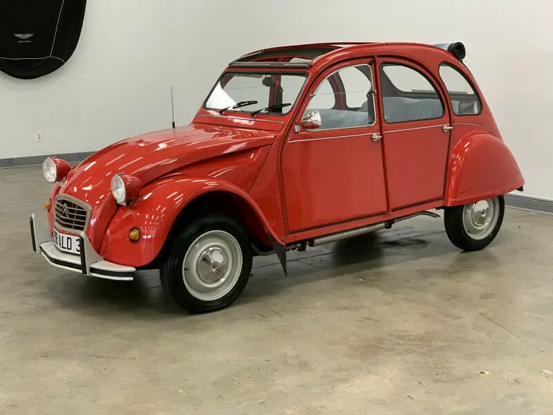 1966 citroen 2cv 6 special 13568 miles red manual