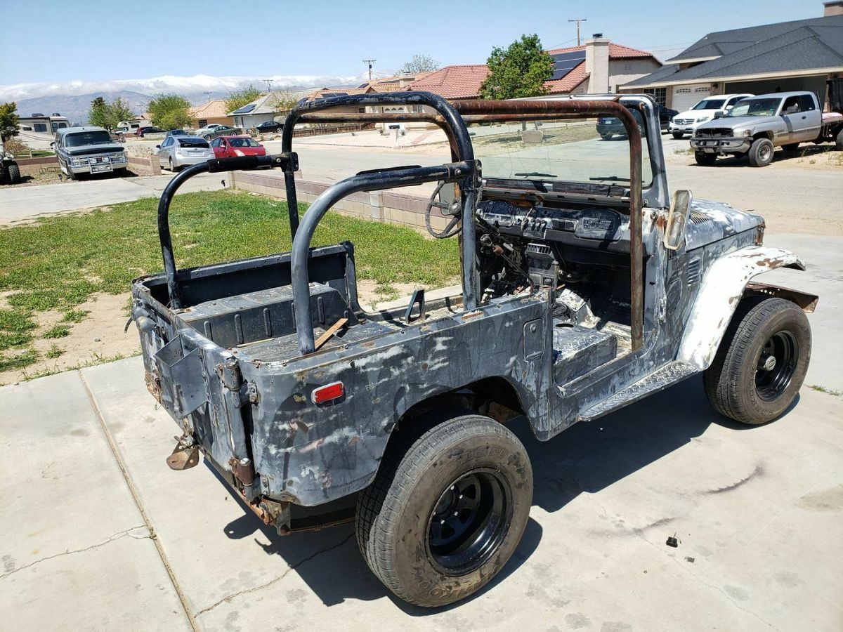 1975 toyota land cruiser fj40 fj-40 rust free so california 93505 no reserve!
