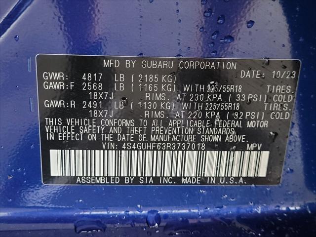 2024 subaru crosstrek sport