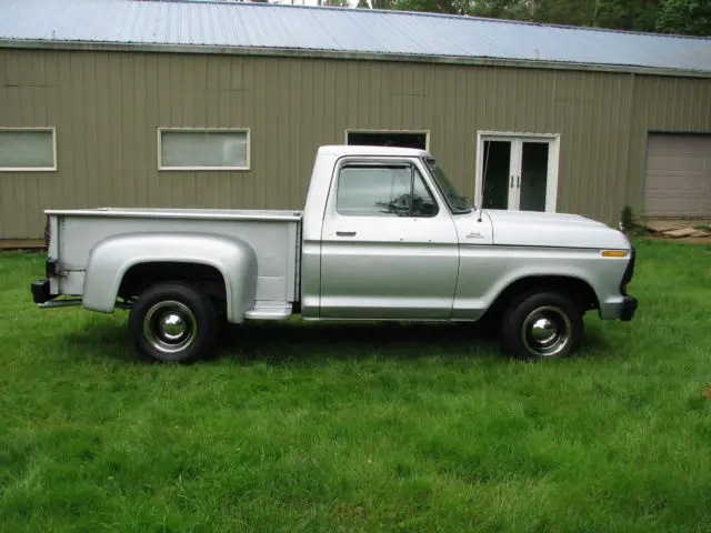 1979 ford f-100 ranger snb stepside shortbed pickup hotrod streetrod custom 302