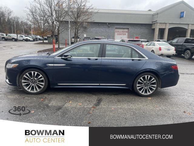 2017 lincoln continental select