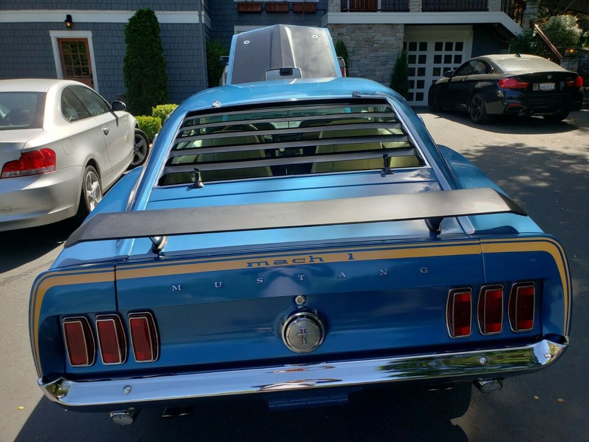 1969 ram air 428 cobra jet shaker mustang mach 1
