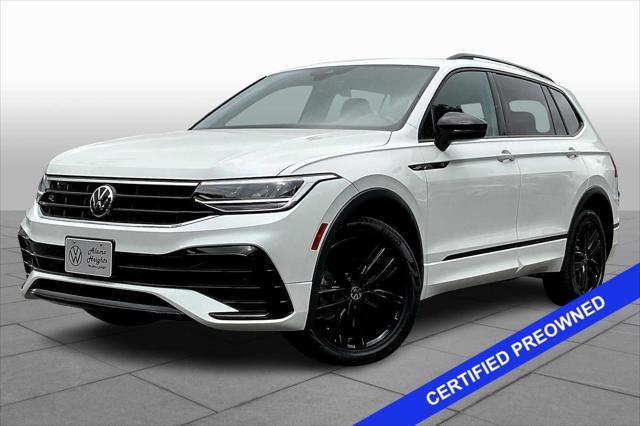 2022 volkswagen tiguan 2.0t se r-line black