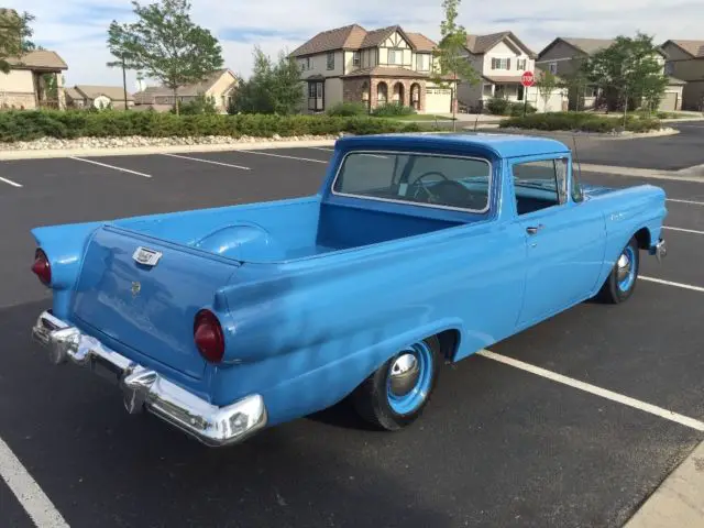 1957 ford ranchero frame off restoration. chevy ford dodge classic hot rod