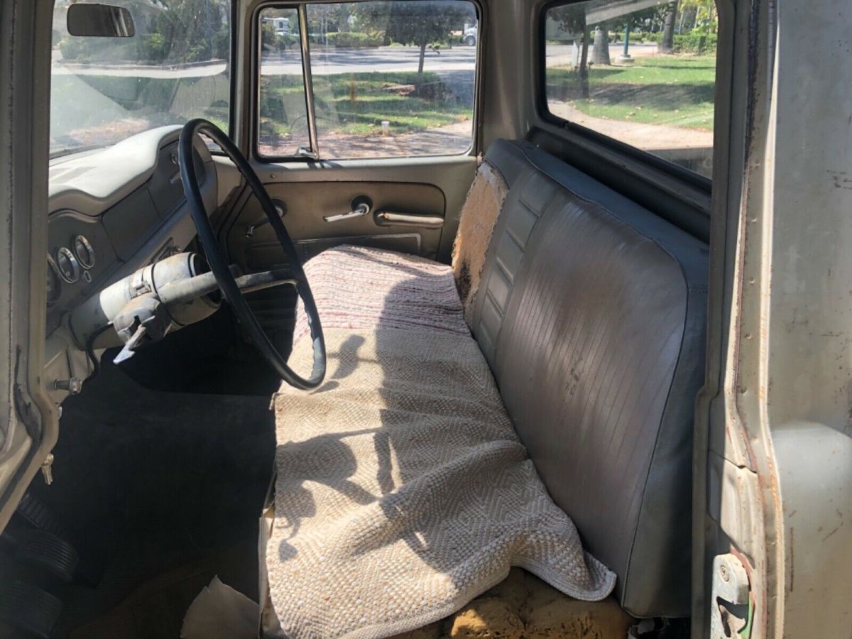 1966 international pick up-rat rod