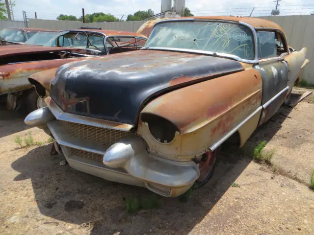 1956 cadillac seville eldorado body shell to rust free to part out nice ac body