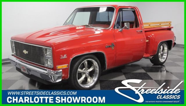 stepside lowered square body bbc stake side bowtie