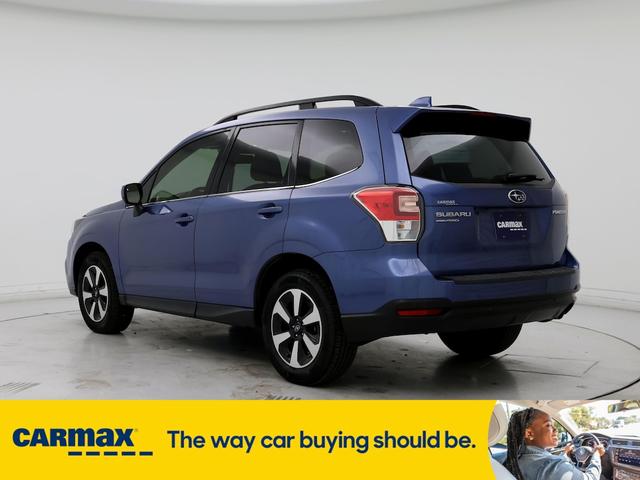 2018 subaru forester 2.5i limited