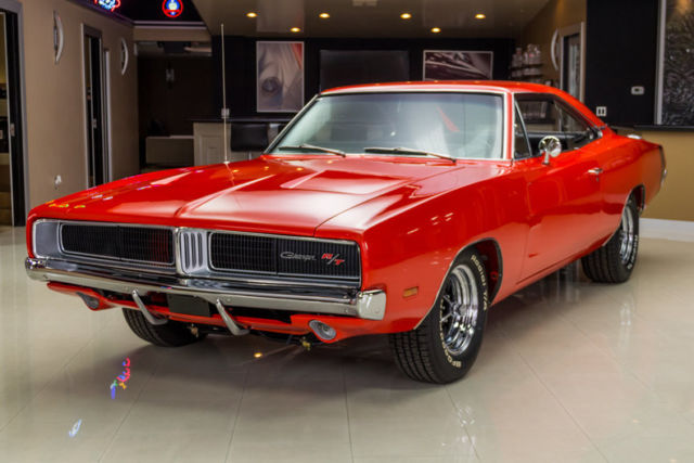 rotisserie restored, true r/t! 440ci v8, hemi 4-speed, dana 60, original color