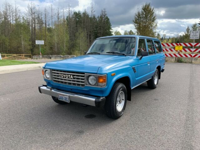 1983 toyota fj60 landcruiser one owner no reserve stock daily driver 4wd