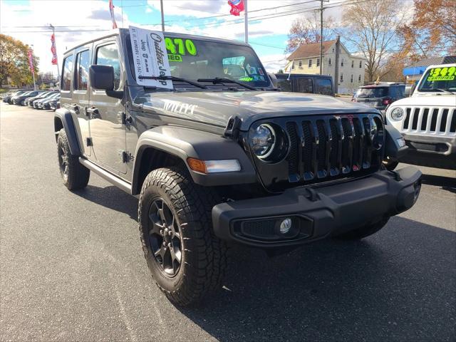 2023 jeep wrangler 4-door willys 4x4