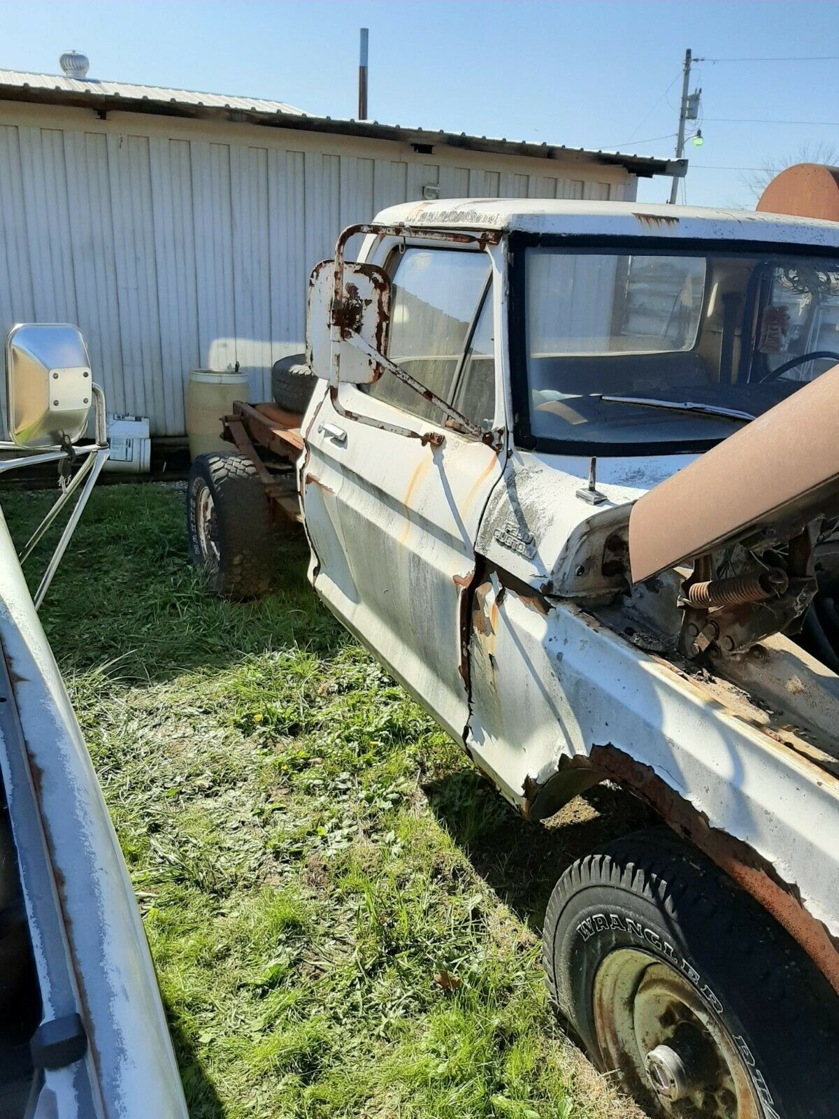 1977 ford f-250 custom 4wd 351m no reserve