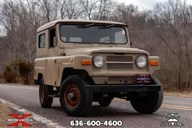 1969 nissan patrol 4x4 three-door hardtop